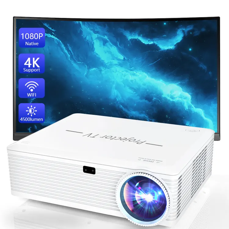 Projecteurs Lightvalve S20 meilleurs produits de vente pas cher prix logo personnalisé maison Mini projecteur de poche portable avec télécommande
