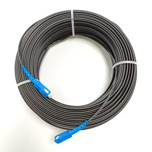สายต่อสายไฟเบอร์ออฟติกสายไฟเบอร์ออฟติกแบบใช้โหมดเดียวสำหรับงานกลางแจ้ง FTTH แบบเตรียมไว้สายไฟเบอร์ G652D APC เป็น sc/apc - Product Image 1