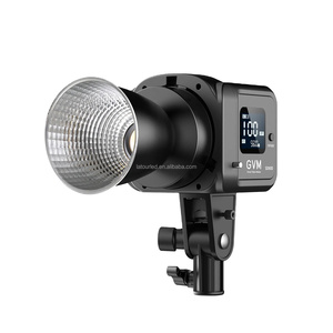 Gvm SD80D 80W หลอดไฟ LED แบบพกพาพร้อมซอฟต์บ็อกซ์สำหรับ YouTube และ TikTok ควบคุมด้วยแอปใช้แบตเตอรี่แบบปรับได้ - Product Image 1
