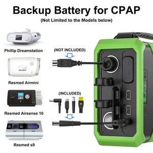DC12V 24V 300W Lifepo4 Battery Pack Backup PD 60W para Outdoor Camping Viagem Solar Carregamento Pesca Portátil Battery <span class=keywords><strong>Power</strong></span> Bank