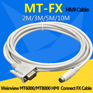 Weinview mt6000 loạt màn hình cảm ứng HMI kết nối đồng PVC PLC lập trình cáp cho Mitsubishi FX loạt mô hình mt6000 - Product Image 3