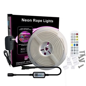 ไฟนีออน LED อัจฉริยะพร้อมรีโมต24Key 6*12มม., แถบไฟนีออนควบคุมด้วยแอพพลิเคชั่นอัจฉริยะสำหรับงานกิจกรรมวันหยุดที่บ้าน - Product Image 6