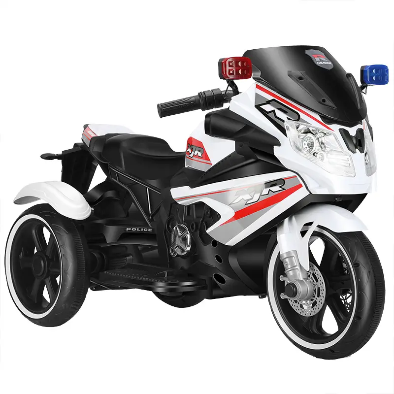 Moto électrique 3 roues pour enfants, jouets, voiture 12V, vente en gros