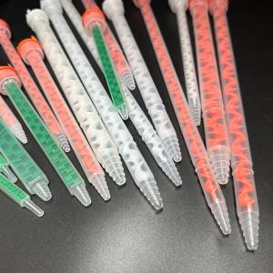 MFQX10-24 10:1 fabrika fiyat statik karıştırma vida ucu 24 eleman statik mikser için yapıştırıcı için kimyasal ve plastik - Product Image 4