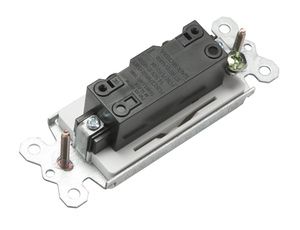 15A Modern Home Power Button Wall <strong>Switch</strong> Socket 1 <strong>Way</strong> and 3 <strong>Way</strong> Rocker White Color 120v Max. Voltage - Product Image 6