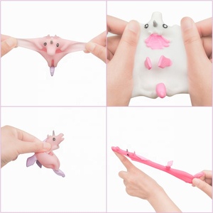 ของเล่นยางหนังสติ๊กยืดได้สำหรับเด็ก TPR นิ้วปล่อยหนังสติ๊กยูนิคอร์นสำหรับเด็ก - Product Image 3