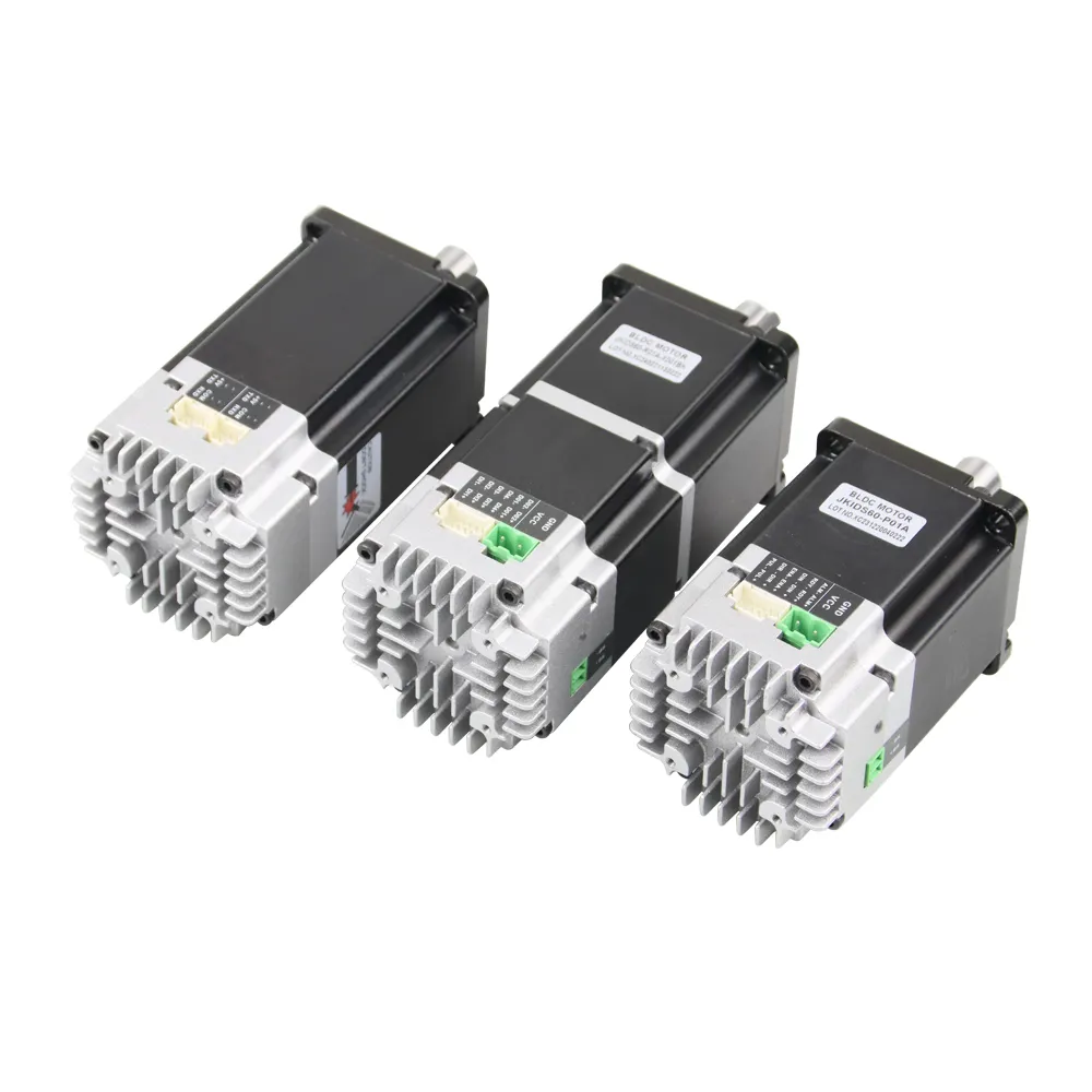 Jkongmotor China Integrierter Servomotor mit Bremse hohe Qualität 3000 U/min. 24/48 V Gleichstrommotor für Verpackungsmaschine