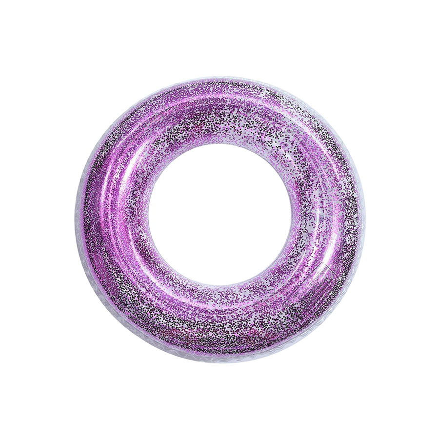 Paillettes magenta entièrement transparentes