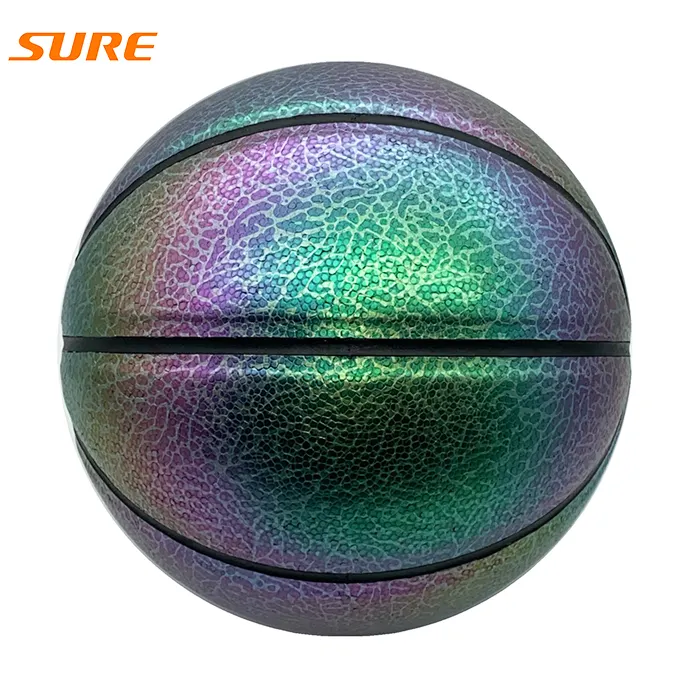 2020 новейший радий супер сцепление кожаный Баскетбол на заказ напечатанный Крытый Баскетбол