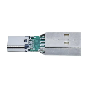 USB 2.0อะแดปเตอร์ตัวผู้เป็นตัวแปลงชนิด C ตัวเมีย USB OTG 24พินความยาว30.5มม. - Product Image 3