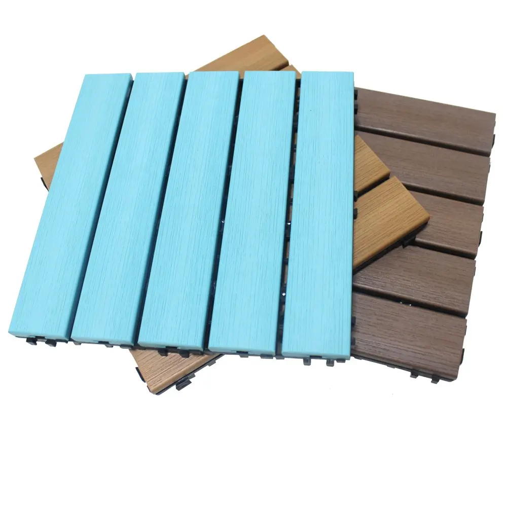 PS plastique bois plancher terrasse pose extérieure PS WPC plancher décoration matériaux fournisseurs fabricants