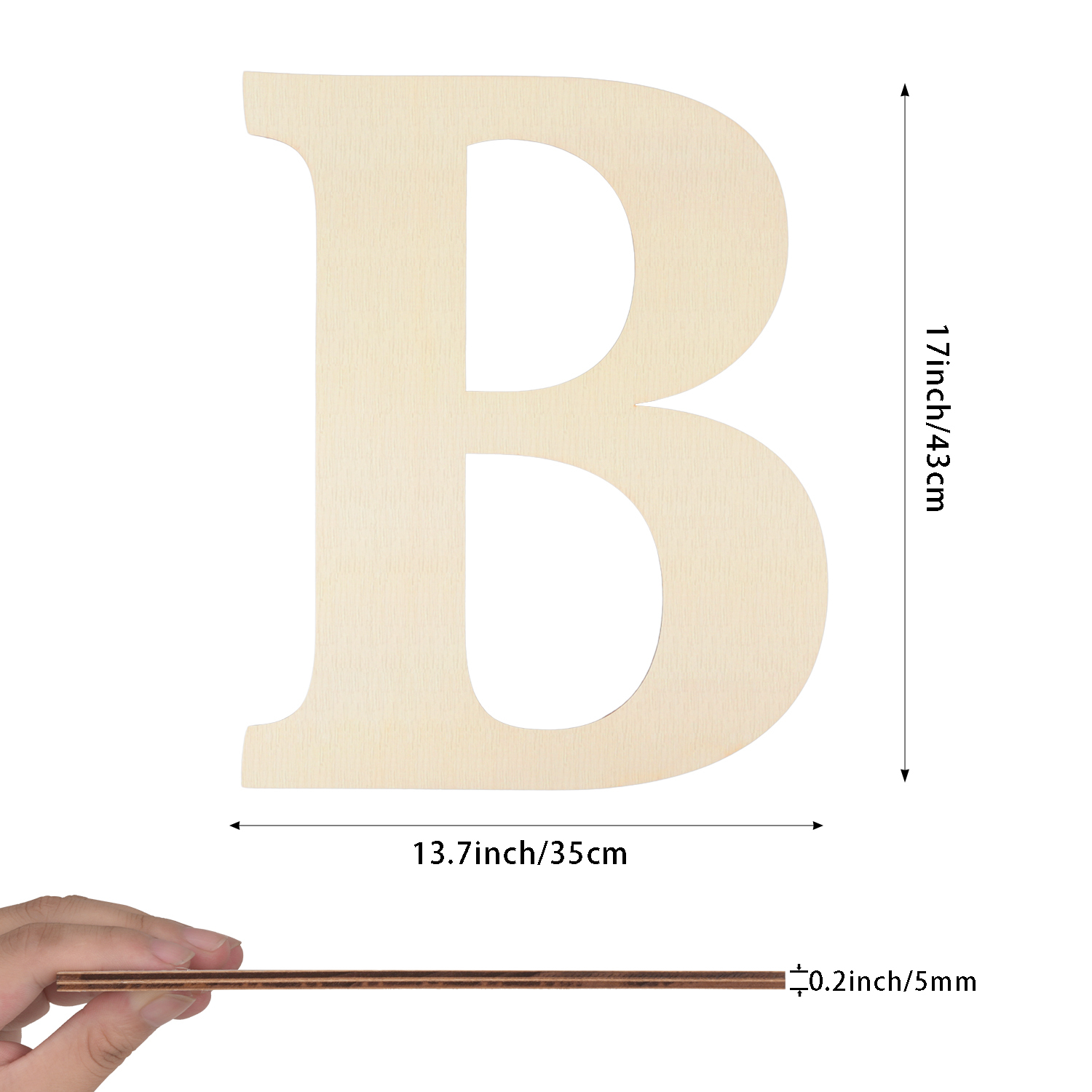 B