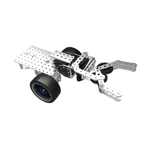 Kit robot telai open source programmabile in metallo per gli appassionati di robotica educativa 20-in-1