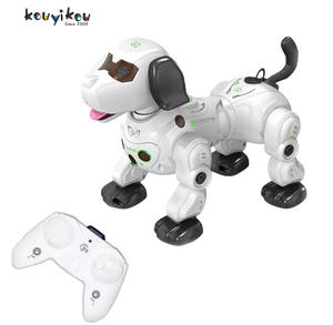 Kouyikou 2023 игрушка электронные животные Домашние животные RC робот собака голосовой пульт дистанционного управления программируемый робот Развивающие игрушки - Product Image 6