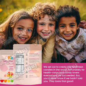 Vitahealthy OEM/ODM Kid Multivitamin <span class=keywords><strong>Lollipop</strong></span> Bổ Sung Nhãn Hiệu Riêng Trái Cây Có Hương Vị Multivitamin <span class=keywords><strong>Lollipop</strong></span> Kẹo Cứng Cho Trẻ Em - Product Image 6