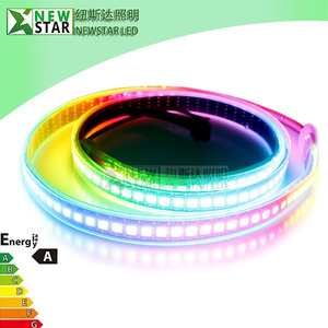 Striscia LED Smart RGB SMD 30/60/72/144LED/m 10mm/12mm larghezza Custom APA107 RGB LED striscia con 3M 300LSE colla - Product Image 2
