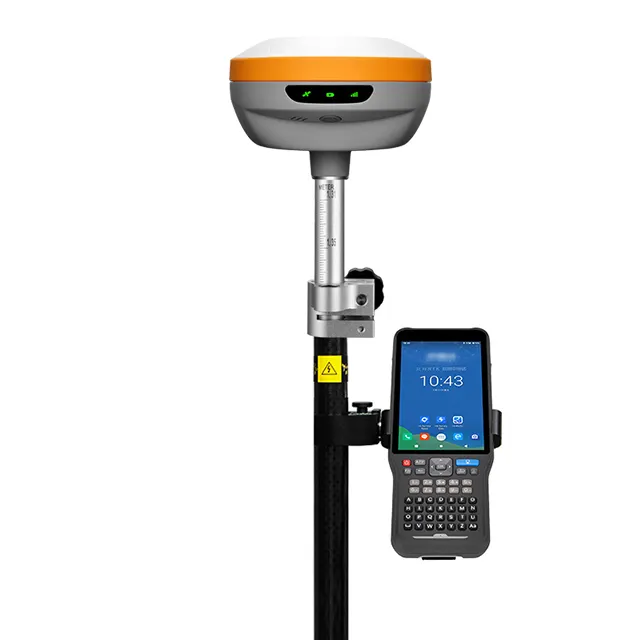 Hi target D8VR recién actualizado Hi-target V500 receptor secundario GNSS base de instrumentos de topografía terrestre y Rover GPS de alta precisión