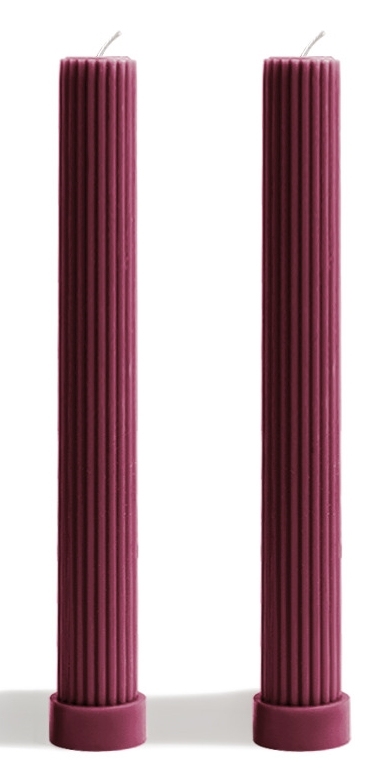 Juego de 2 unidades rojo carmín
