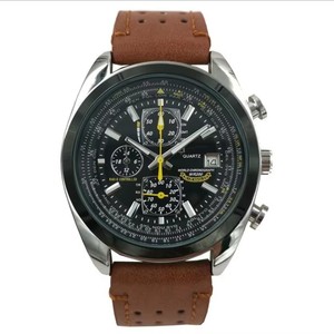 Nuova vendita calda 5633 orologi da uomo di tendenza di lusso con calendario al quarzo impermeabile Multi funzione orologio rotondo al quarzo inossidabile - Product Image 5