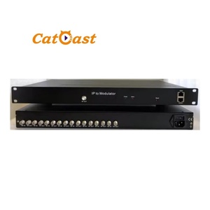 Sintonizador a modulador DVBC a ISDBT ip, CATV 4, 8 FTA, con salida ip, 256 spts y 4 mpts