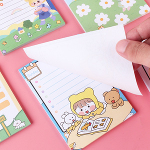 定制创意卡通记事本可拆卸记事本办公文具信息粘贴垫 - Product Image 2