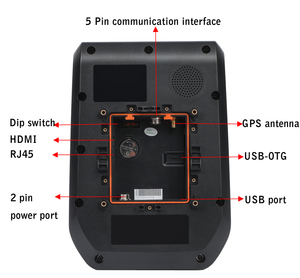 Robusto QR Code scanner tornello validatore con lettore NFC e scanner di codici a barre per lettore di controllo accessi - Product Image 5