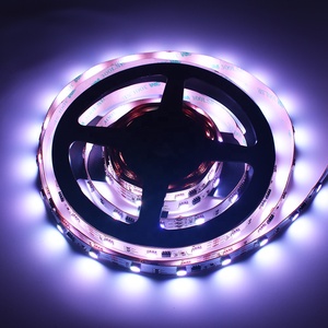 Цифровая Светодиодная лента SMD5050 WS2811 RGB, 10 шт./м, Водонепроницаемый умный волшебный цвет, программируемый DMX512