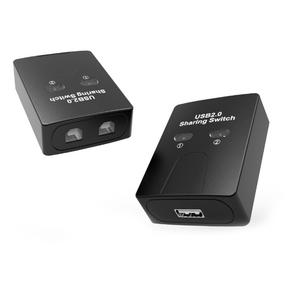 新着2IN 1 2IN1 USB Aプリンター共有2ポートUSB Bスイッチ2in1出力スプリッターアダプター2USBBメスアダプター - Product Image 2