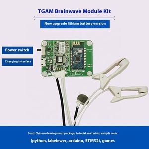 FYX Stock TGAM EEG Kit scheda di sviluppo per onde cerebrali per il monitoraggio dell'attenzione per la ricerca BCIs Brainwave - Product Image 2