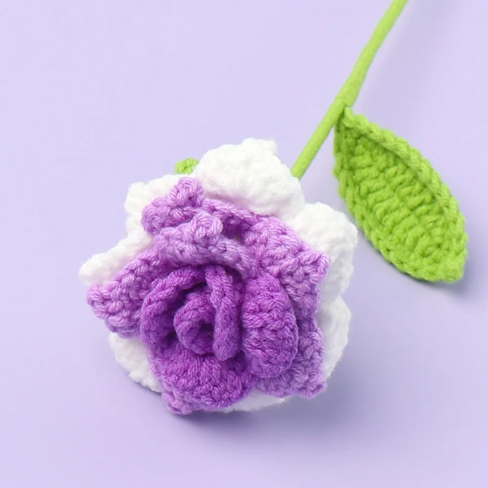 Ramas de rosas puntiagudas - degradado púrpura