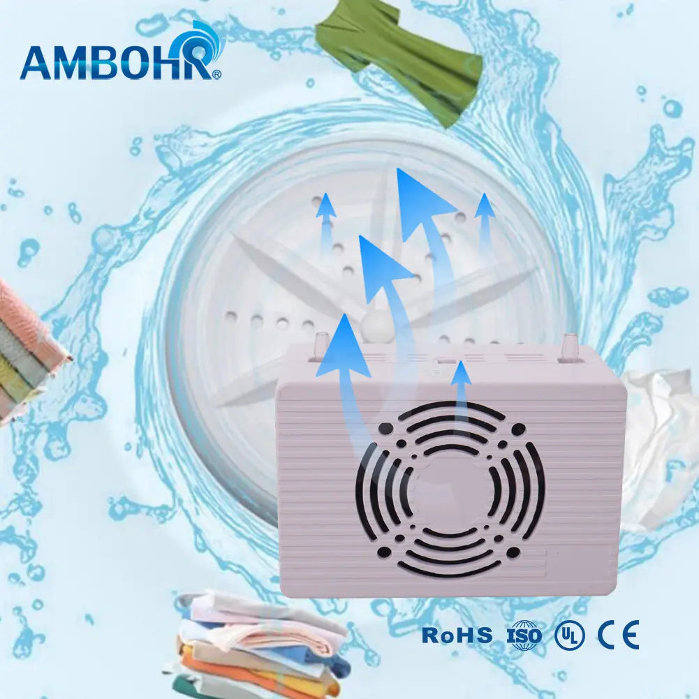 AMBOHR CDM-523F nouveau purificateur d'air Portable intégré à usage domestique, Tube générateur d'ozone pour piscine eau potable