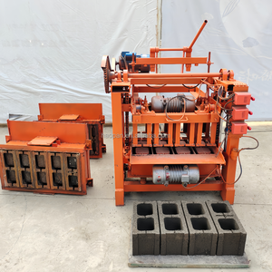 L'idra 4-35A forma di mattoni a base di cemento e componenti del nucleo della macchina per blocchi inclusi il motore - Product Image 6