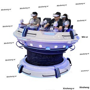 Все-в-одном 9D кинотеатр VR игровая консоль соматосенсорное оборудование виртуальной реальности двойное Моделирование большой видеоигры - Product Image 6