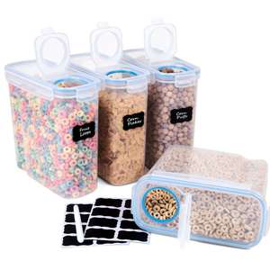 4 шт., пластиковый контейнер для хранения продуктов, 4 шт. - Product Image 1