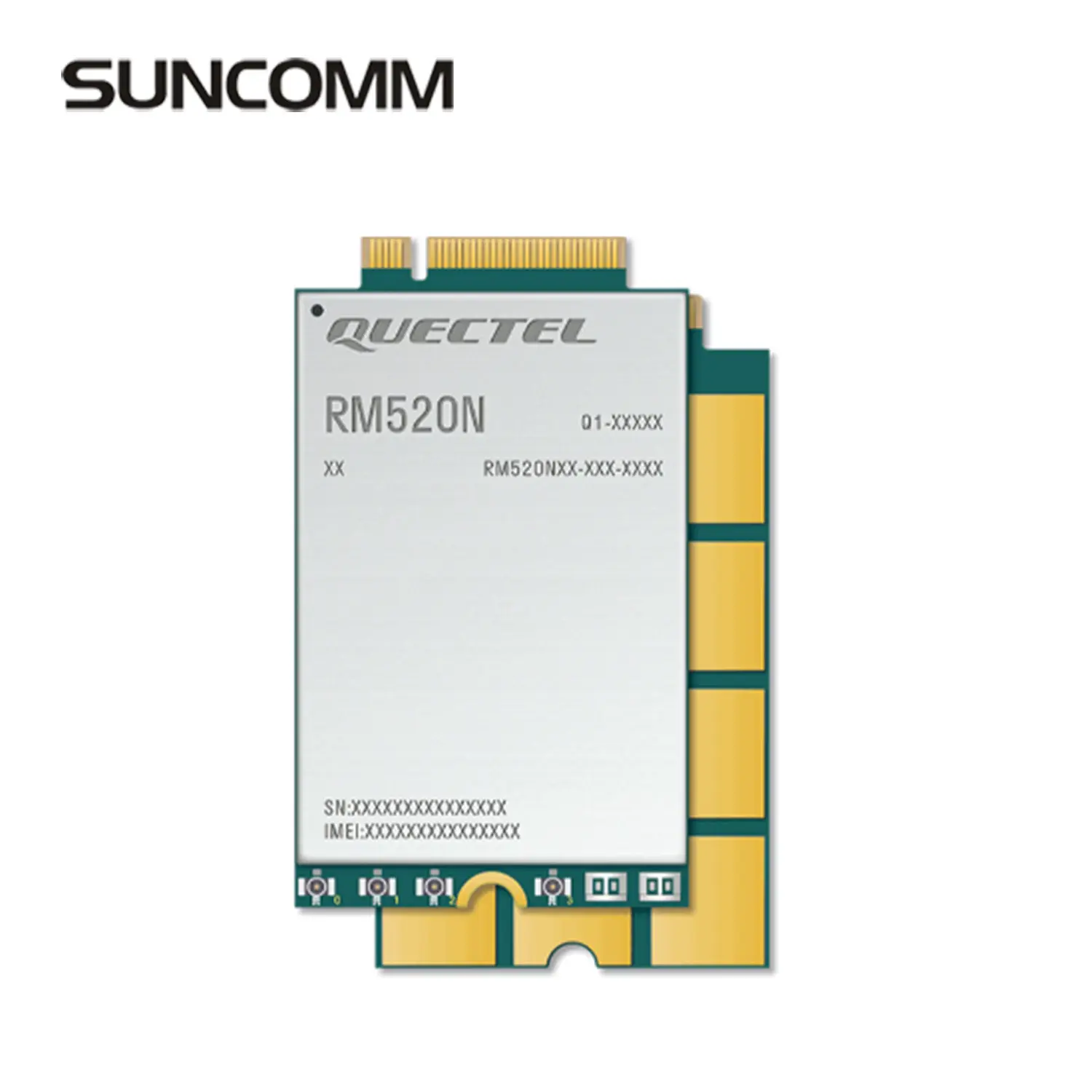 5G RM520N-GL 5G Wifi โมดูล M.2แพลตฟอร์มชิป Qualcomm Snapdragon SDX62โมดูล5G สำหรับเราเตอร์อุตสาหกรรม
