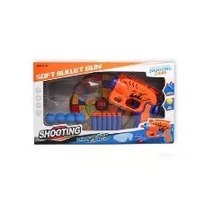 Toptan çekim can köpük kauçuk hava spor yumuşak kurşun silah seti çocuklar için mermi çekim oyunu