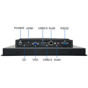 12 pollici J1900 X86 Fanless Mini pannello industriale Pc Touchscreen Computer impermeabile All-in-One pannello Pc Linux tutto in uno Tablet