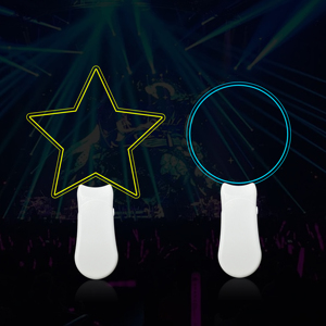 OEM bts spor toplantı Idol Cheer Prop 15 renk değişen konser parlayan akrilik sopa uzaktan kumanda el feneri sopa - Product Image 5