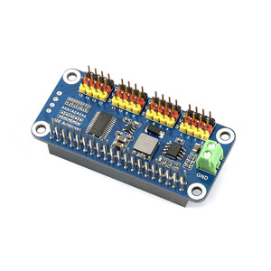 16チャンネル12ビットPWMサーボドライバーボードI2CサーボドライバーHATラズベリーパイ用 - Product Image 1