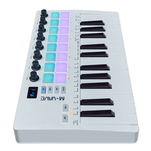 Controller per tastiera MIDI USB portatile a 25 tasti con modalità scala di integrazione corda DAW e arpeggiatore - Product Image 4