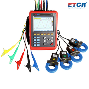 ETCR5000การวิเคราะห์ที่ครอบคลุมของเครื่องบันทึกแรงดันกระแสไฟฟ้าและคุณภาพพลังงานไฟฟ้าเครื่องวิเคราะห์คุณภาพพลังงาน - Product Image 5