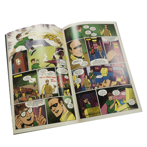 Tùy chỉnh kích thước 6x9inch A4 A5 đầy đủ màu sắc bìa cứng Manga truyện tranh in nghệ thuật tông softcover Paperback cho người lớn trẻ em - Product Image 3