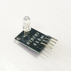 KY-016 modulo LED Full Color RGB attraverso il foro R3 DIY Electronic Starter Kit 3 colori RGB LED modulo sensore