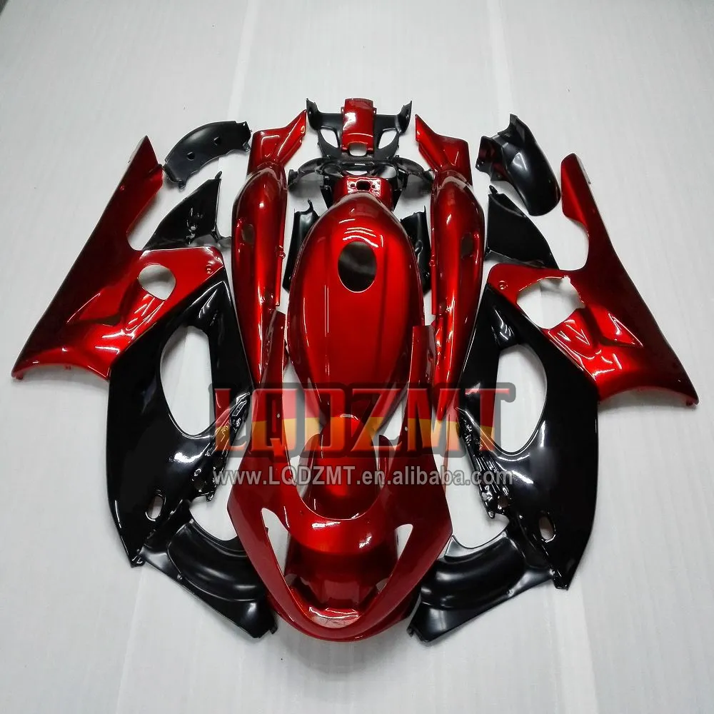 Thundercat para YAMAHA YZF600R YZF 600 R 1996 1997 1998 1999 2000 2001 153No.180 YZF-600R blk vermelho quente 02 03 04 05 06 07 Carenagem