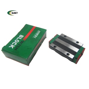 Nuevo diseño Carga pesada Brida cuadrada Tipo 30mm Riel lineal HIWIN QHW30CA Guía lineal - Product Image 1