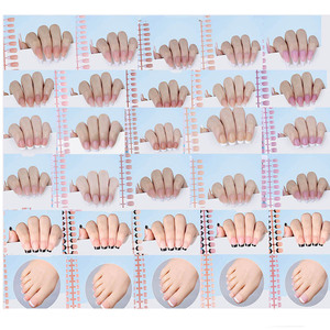 3 <strong>in</strong> <strong>1</strong> Private Label Full Cover French Toe Press on Nail <strong>Tips</strong> Handmade Premade Designed Full Cover Soft Gel Nail <strong>Tips</strong> - Product Image 6