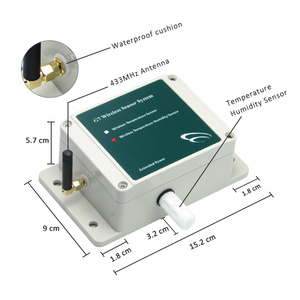 Módulo de sistema de sensor de control industrial de CO2 inalámbrico RS485 Transmisor de CO2 Sistema de sensor de control industrial RTD analógico - Product Image 4
