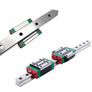 Longitud de la guía del riel de movimiento lineal eléctrico Cnc, actuador Hwin, brazo robótico de 500mm y 600mm con Motor paso a paso Nema23