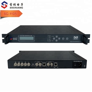 sdi输入udp rtp输出ts编码器 (HD + SDI + YPbPr + CVBS/音频输入，ASI + IP out)