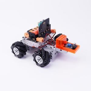 Telecomando per la codifica dello stelo che segue la programmazione dell'assemblaggio elettrico robot educativi fai da te per Micro:bit